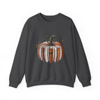 Book Stack Pumpkin Sweatshirt | Autumn Reading Fall Decor