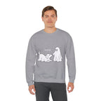Ghost Dog 'Boop' Crewneck Sweatshirt | Cute Halloween Puppy Design
