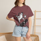 Vintage Y2K Skateboard Cat Shirt 90s aesthetic vintage kitten tee, mori kei top, rockstar gf aesthetic, retro grunge coquette skater