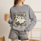 Not All In A Row Sweatshirt, Funny Duck Sweatshirt, Vintage Duckling Crewneck, Duck Lover Gift, Cute Farm Animal Shirt, Gift for Her