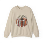 Book Stack Pumpkin Sweatshirt | Autumn Reading Fall Decor