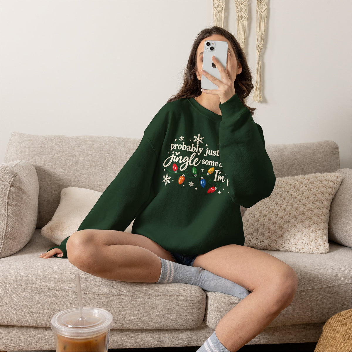 Jingle Some Of The Way | Christmas Sweatshirt