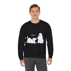 Ghost Dog 'Boop' Crewneck Sweatshirt | Cute Halloween Puppy Design