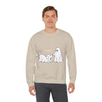 Ghost Dog 'Boop' Crewneck Sweatshirt | Cute Halloween Puppy Design