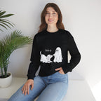 Ghost Dog 'Boop' Crewneck Sweatshirt | Cute Halloween Puppy Design