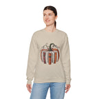 Book Stack Pumpkin Sweatshirt | Autumn Reading Fall Decor