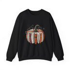 Book Stack Pumpkin Sweatshirt | Autumn Reading Fall Decor