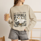 Not All In A Row Sweatshirt, Funny Duck Sweatshirt, Vintage Duckling Crewneck, Duck Lover Gift, Cute Farm Animal Shirt, Gift for Her