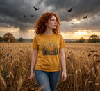 Dancing Skeleton Wildflower T-Shirt