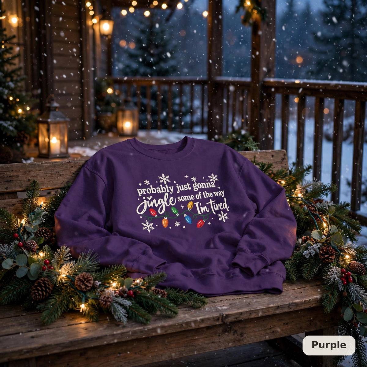 Jingle Some Of The Way | Christmas Sweatshirt
